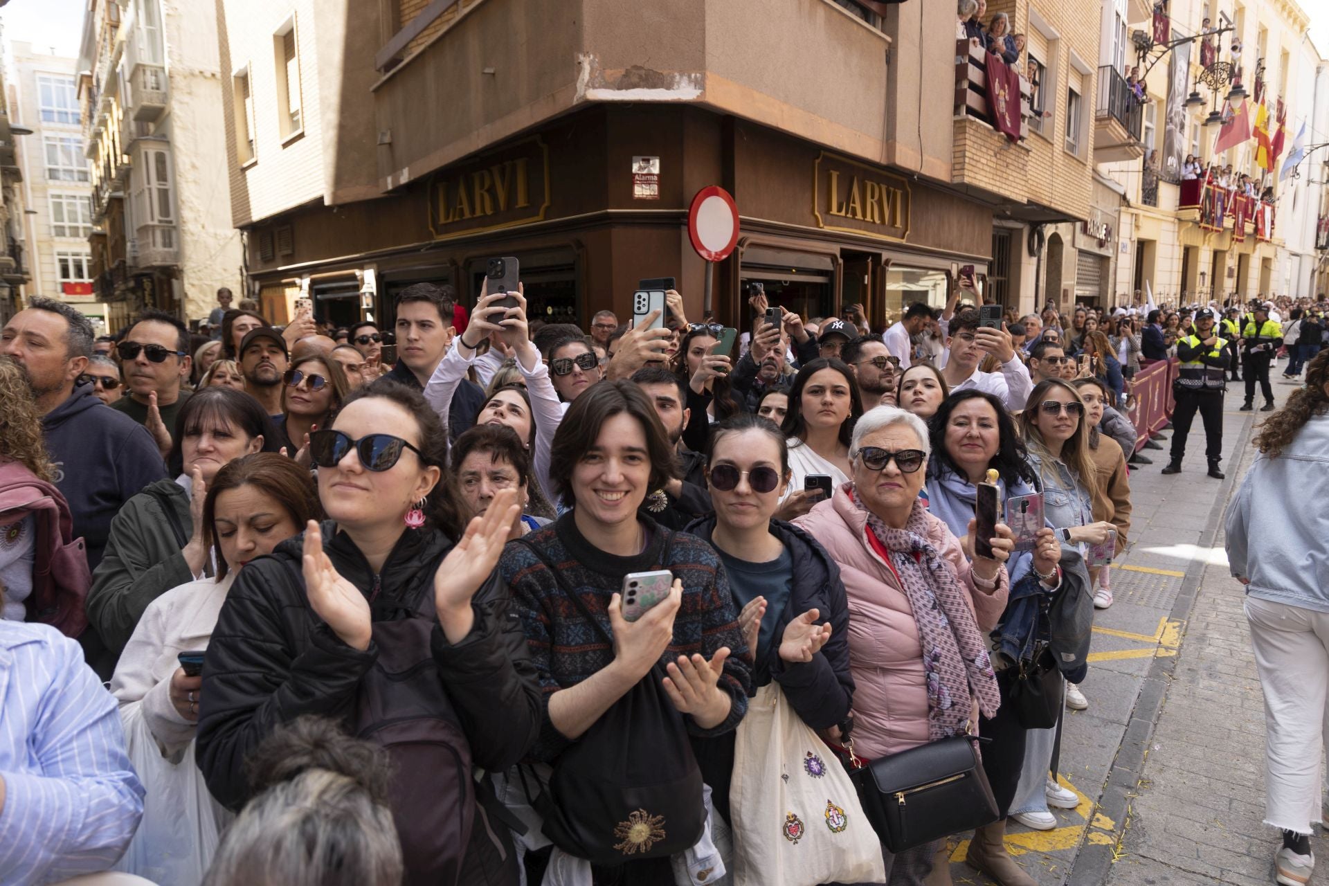En imágenes, procesión del Domingo de Resurrección en Cartagena