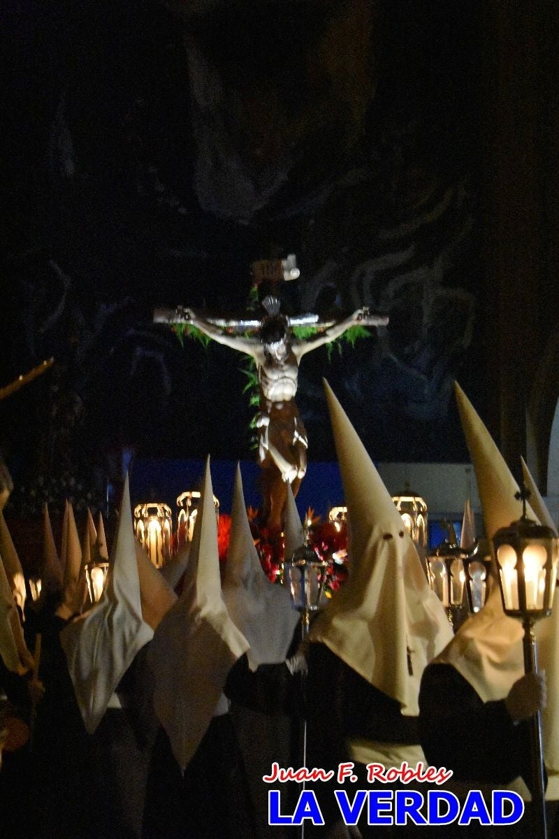 El Silencio inunda de solemnidad Caravaca de la Cruz en la noche de Jueves Santo