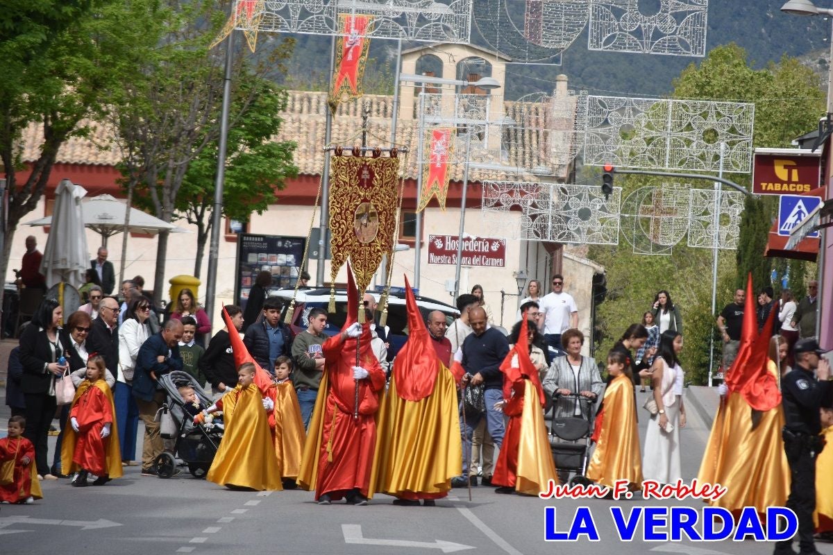 El Señor del Balcón abre la procesión del Encuentro en Caravaca de la Cruz