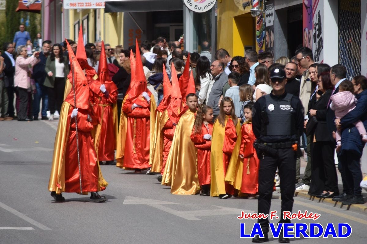 El Señor del Balcón abre la procesión del Encuentro en Caravaca de la Cruz