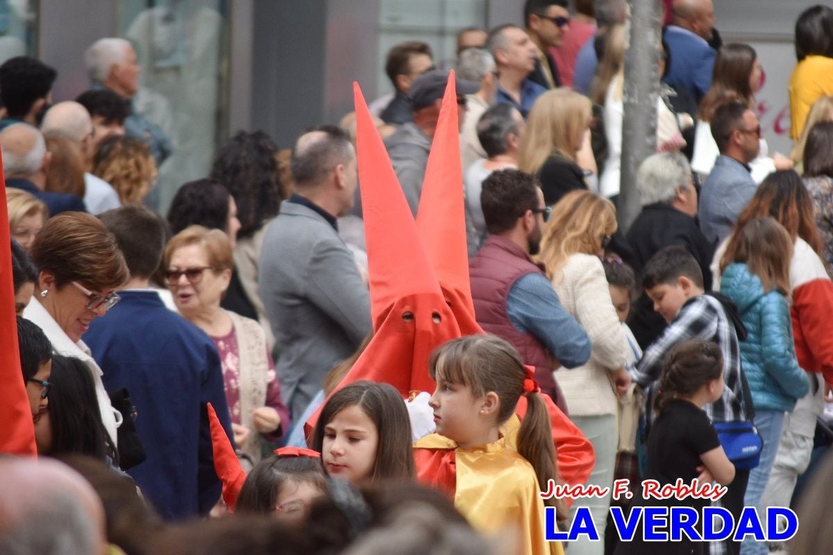 El Señor del Balcón abre la procesión del Encuentro en Caravaca de la Cruz