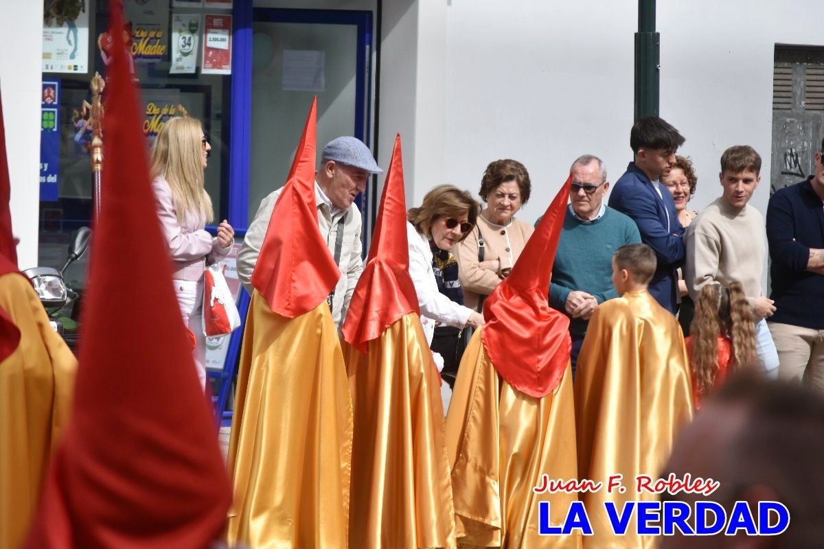 El Señor del Balcón abre la procesión del Encuentro en Caravaca de la Cruz