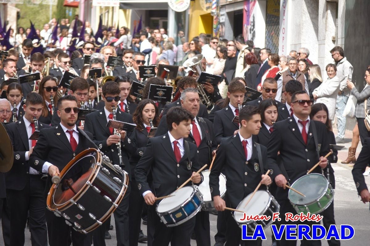 El Señor del Balcón abre la procesión del Encuentro en Caravaca de la Cruz