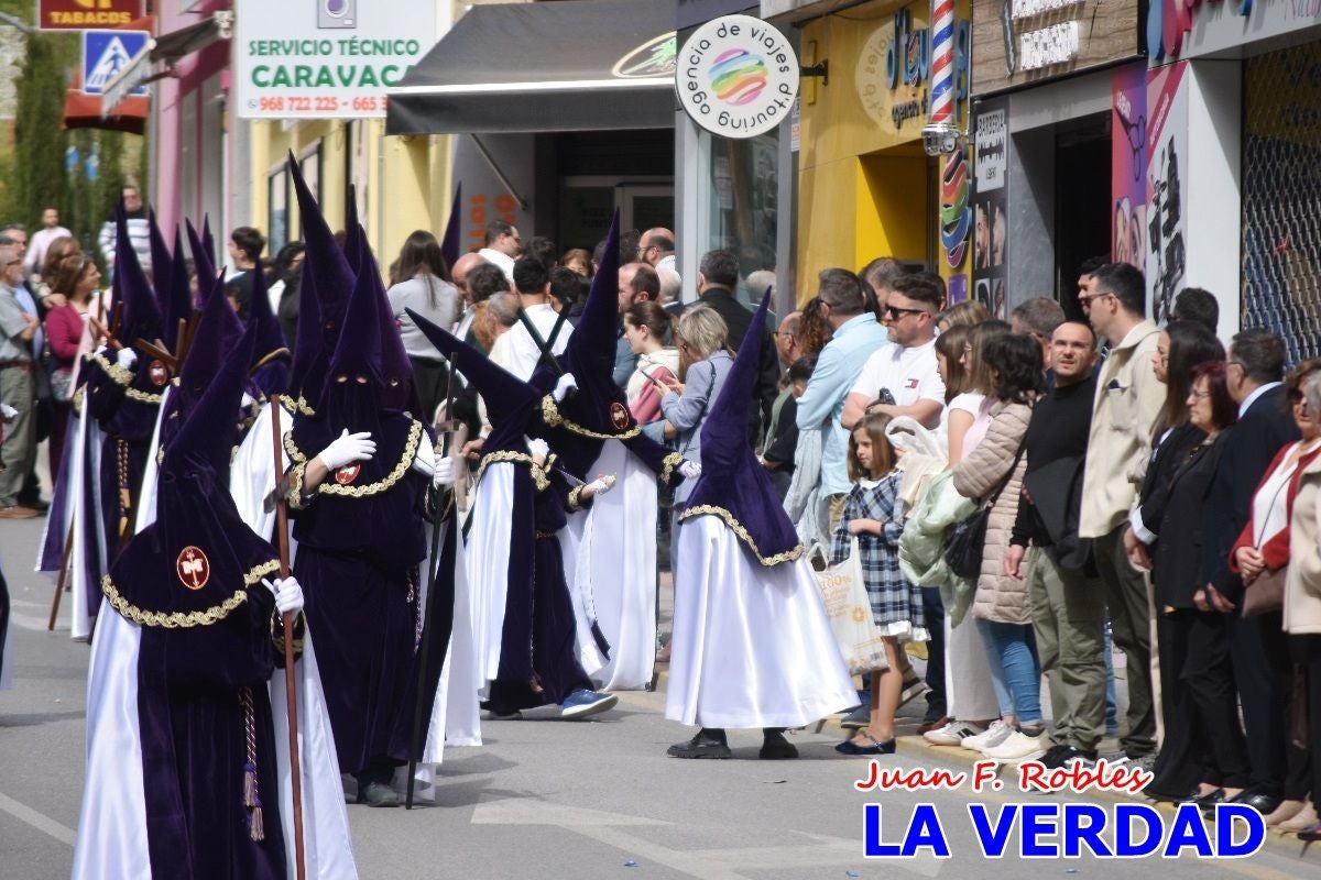 Nuestro Padre Jesús Nazareno se pasea como «El Señor de Caravaca» en Viernes Santo