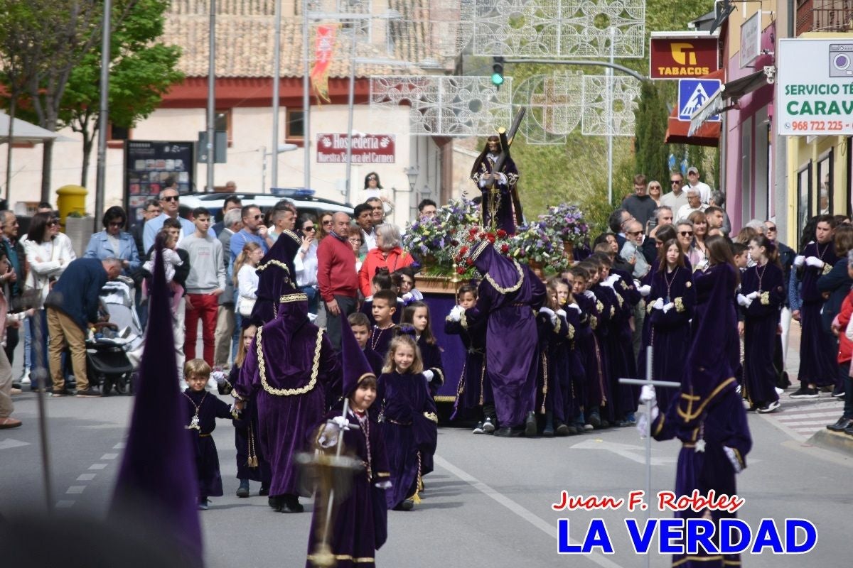 Nuestro Padre Jesús Nazareno se pasea como «El Señor de Caravaca» en Viernes Santo