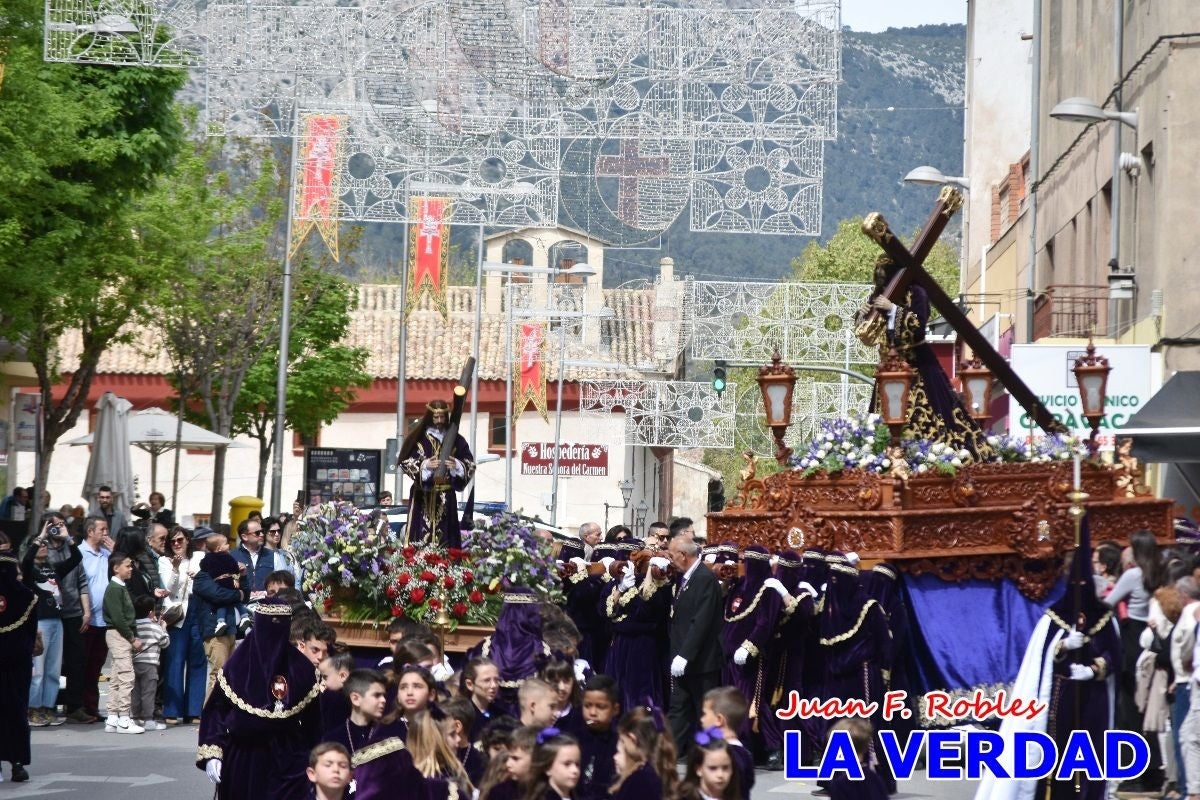 Nuestro Padre Jesús Nazareno se pasea como «El Señor de Caravaca» en Viernes Santo