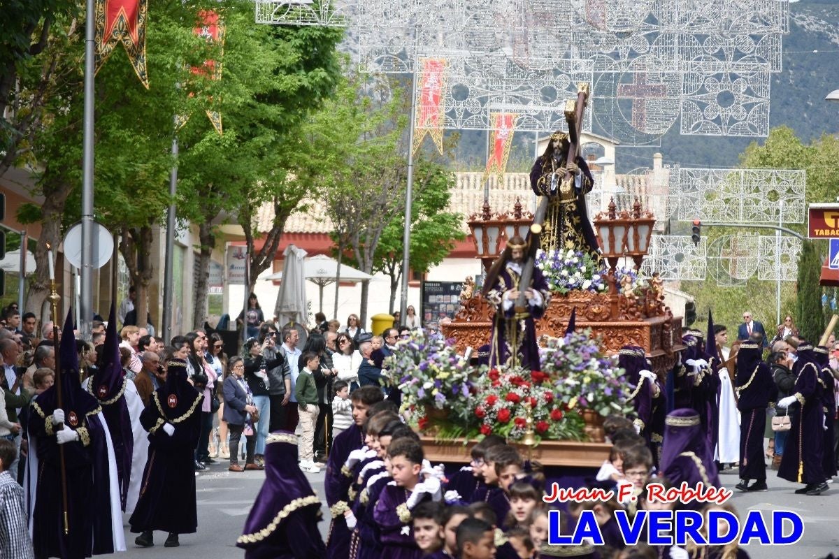 Nuestro Padre Jesús Nazareno se pasea como «El Señor de Caravaca» en Viernes Santo
