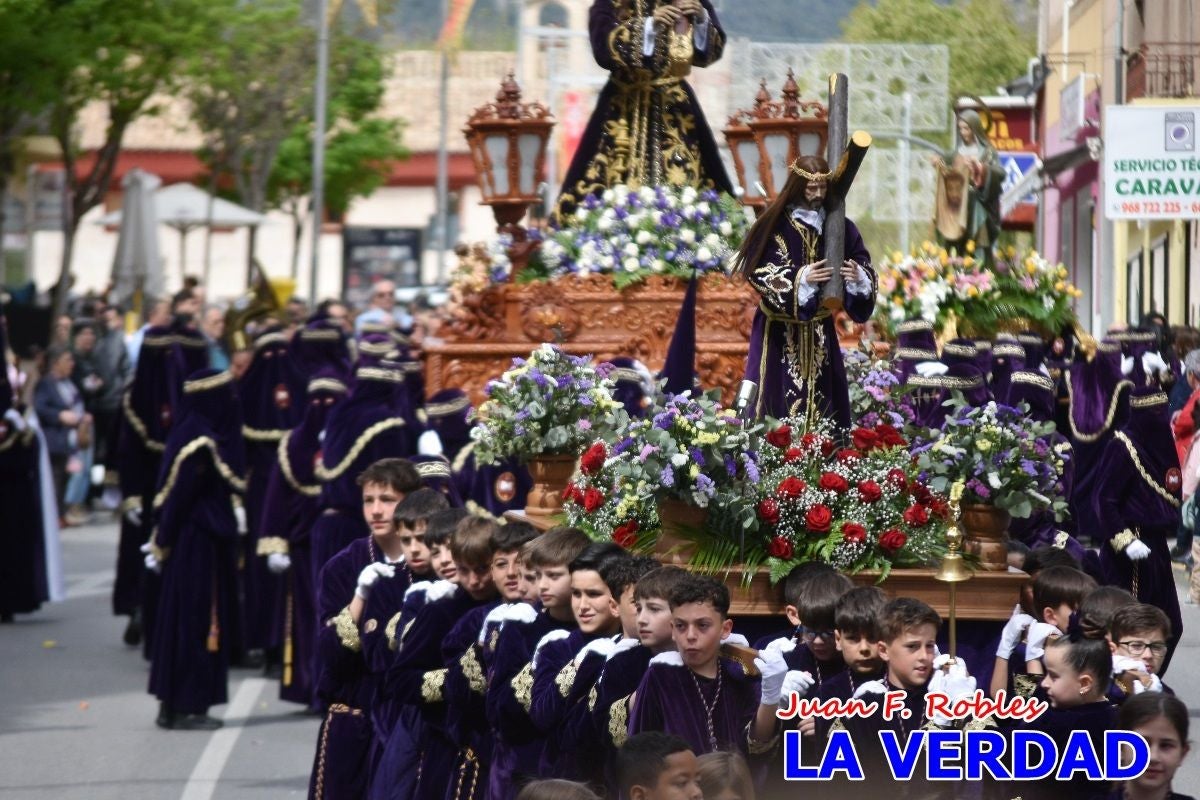 Nuestro Padre Jesús Nazareno se pasea como «El Señor de Caravaca» en Viernes Santo