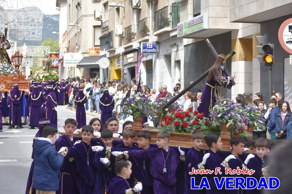 Nuestro Padre Jesús Nazareno se pasea como «El Señor de Caravaca» en Viernes Santo