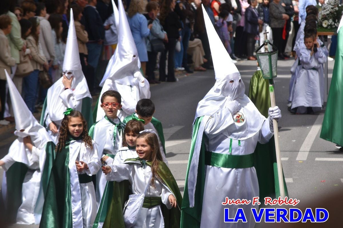 San Juan marca el paso en «El Encuentro» de Viernes Santo en Caravaca de la Cruz