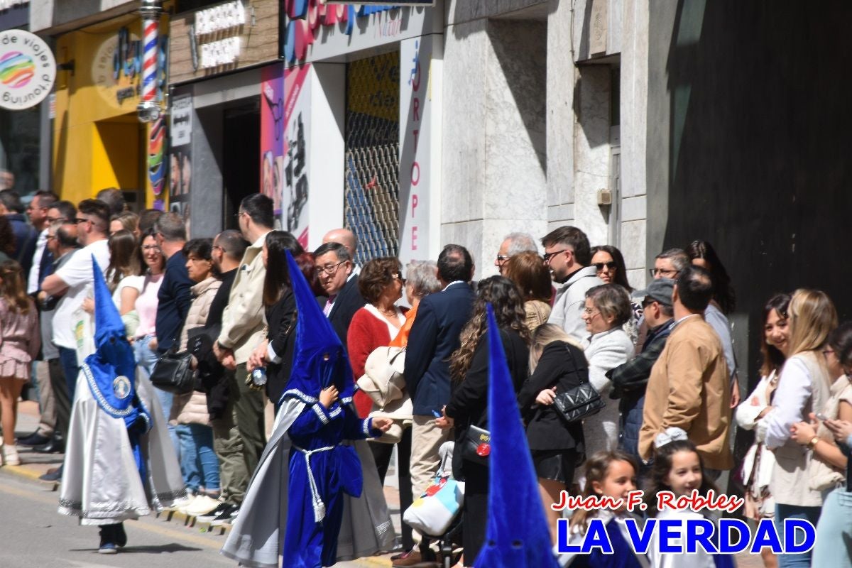 Nuestra Señora de los Dolores camina hacia «El Encuentro» por Caravaca de la Cruz