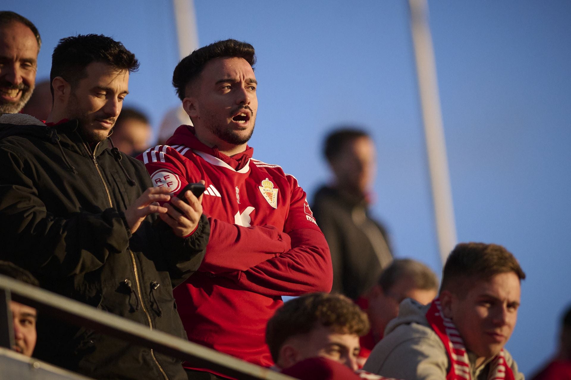 La derrota del Real Murcia frente al Alcorcón, en imágenes