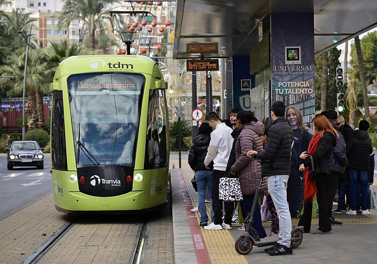 Imagen de archivo del tranvía.