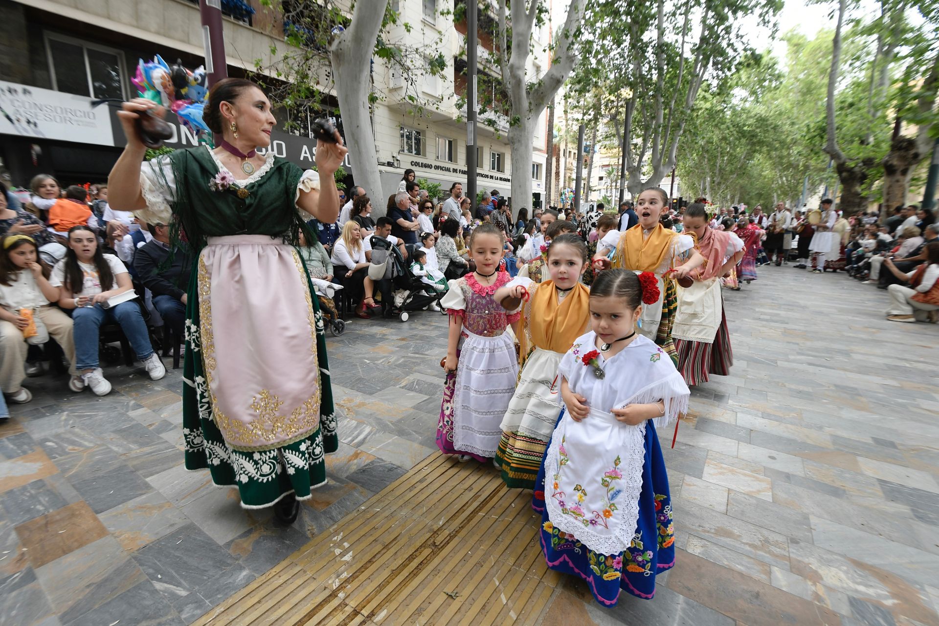 En imágenes, el Bando de la Huerta Infantil de Murcia
