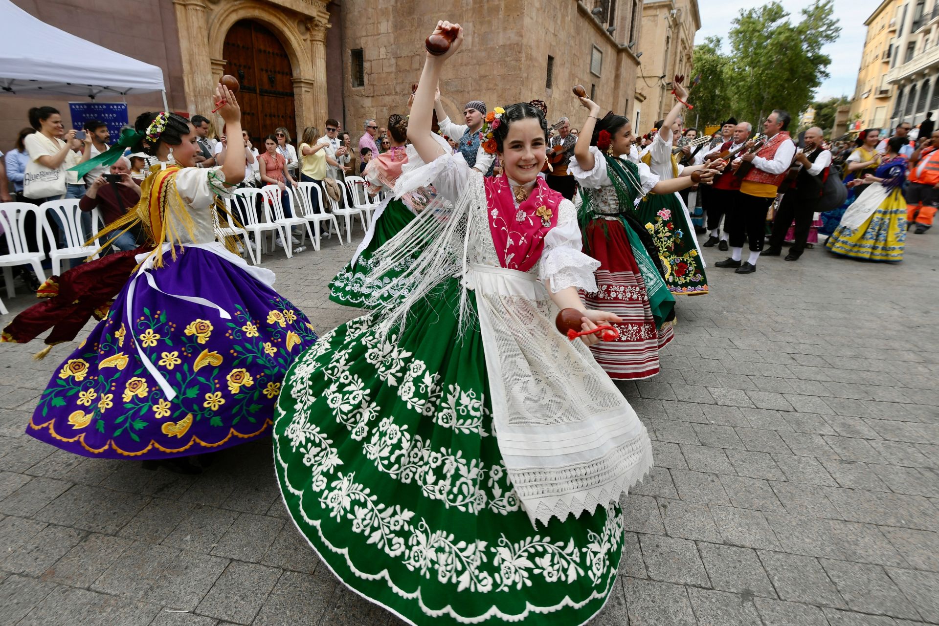 En imágenes, el Bando de la Huerta Infantil de Murcia