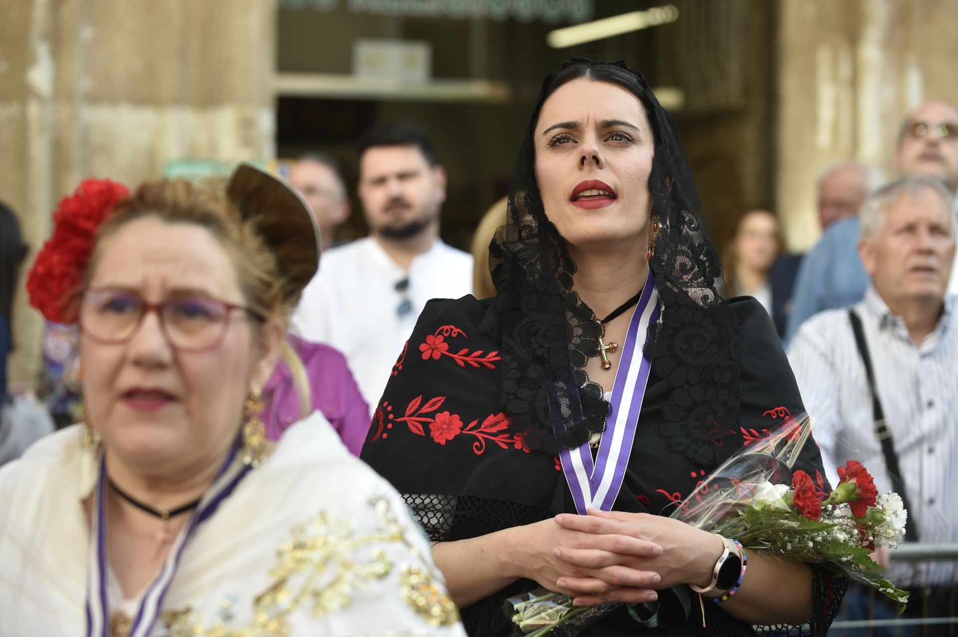 Ofrenda a la Virgen de la Fuensanta, en imágenes