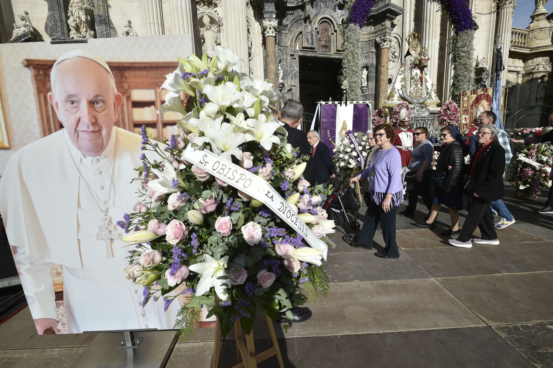 Ofrenda a la Virgen de la Fuensanta, en imágenes
