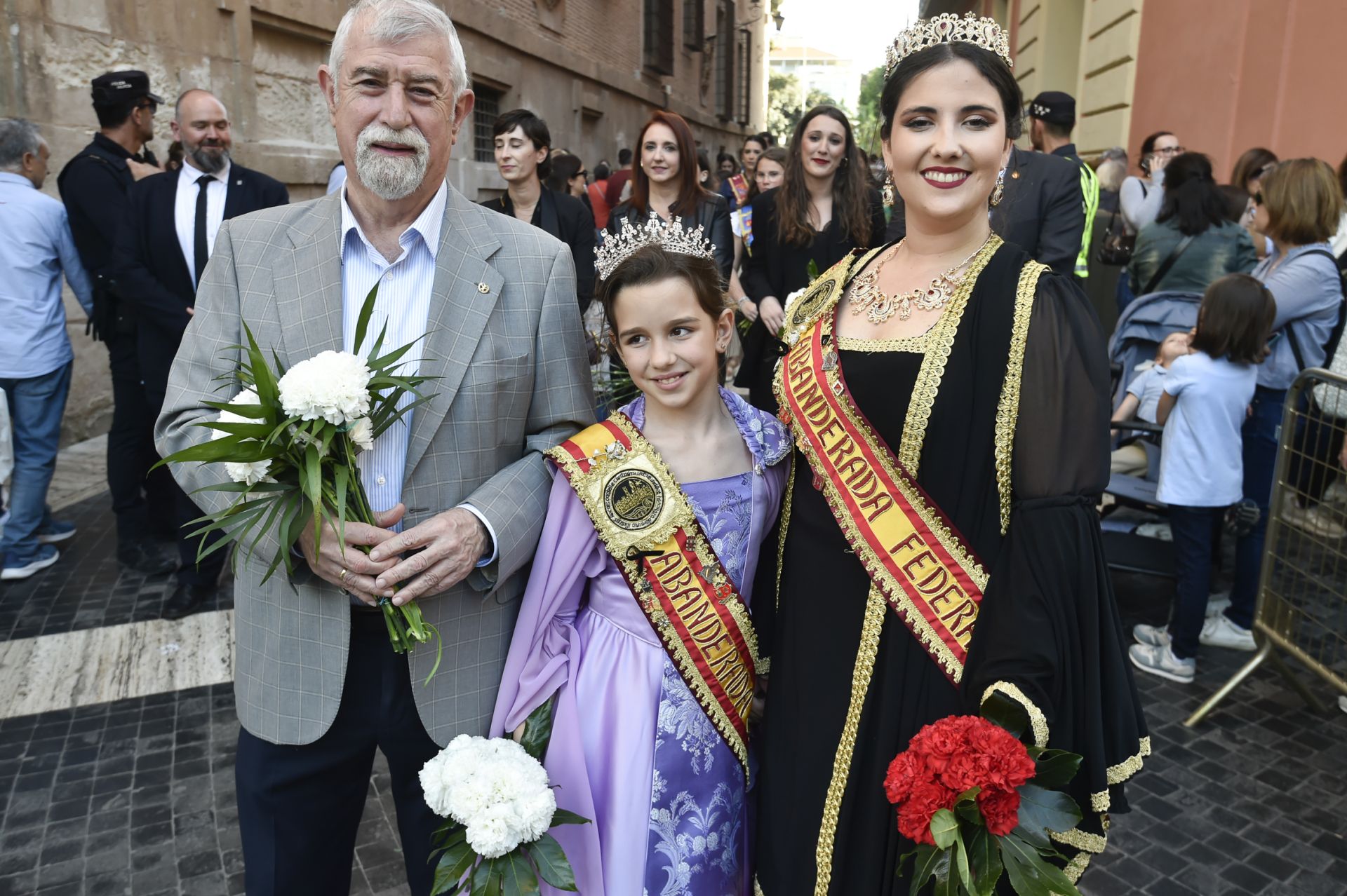 Ofrenda a la Virgen de la Fuensanta, en imágenes