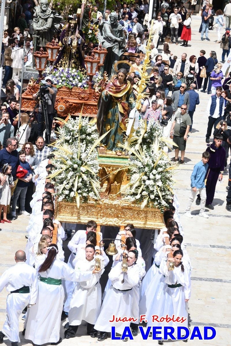 «El Encuentro» llena de emoción la plaza del Arco en Caravaca de la Cruz - I