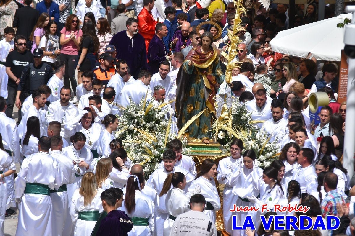 «El Encuentro» llena de emoción la plaza del Arco en Caravaca de la Cruz - I