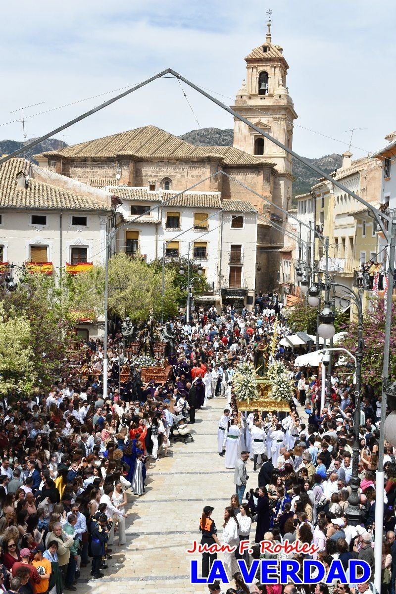 «El Encuentro» llena de emoción la plaza del Arco en Caravaca de la Cruz - I