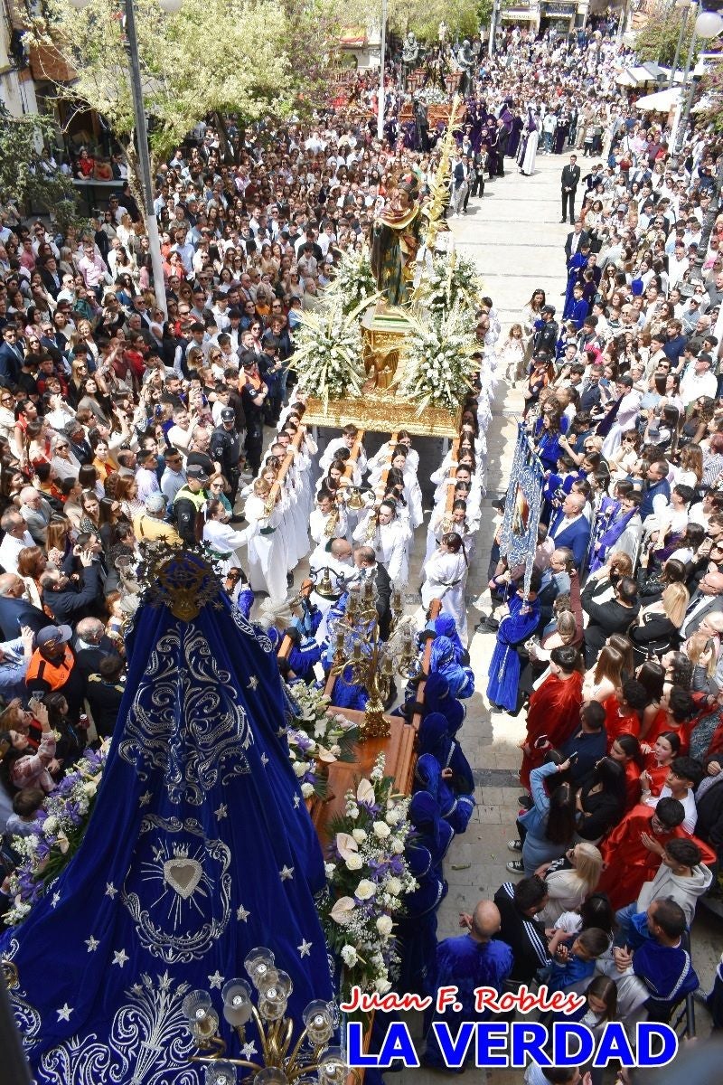 «El Encuentro» llena de emoción la plaza del Arco en Caravaca de la Cruz - I