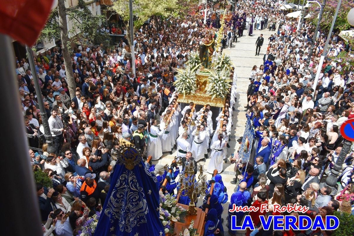 «El Encuentro» llena de emoción la plaza del Arco en Caravaca de la Cruz - I