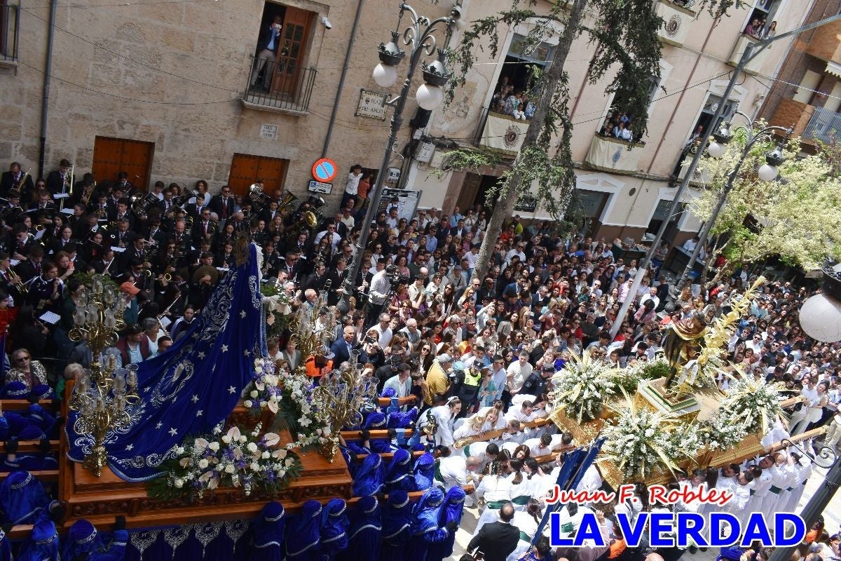 «El Encuentro» llena de emoción la plaza del Arco en Caravaca de la Cruz - I