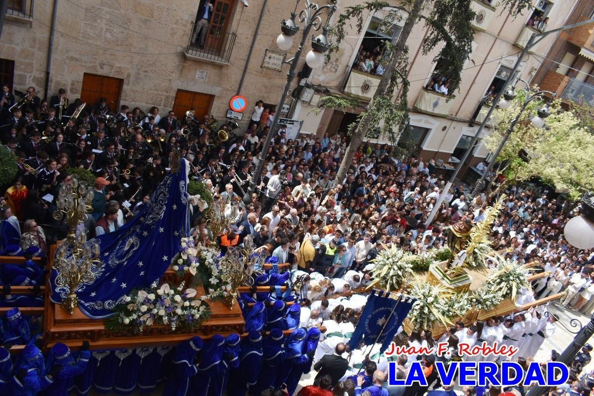«El Encuentro» llena de emoción la plaza del Arco en Caravaca de la Cruz - I