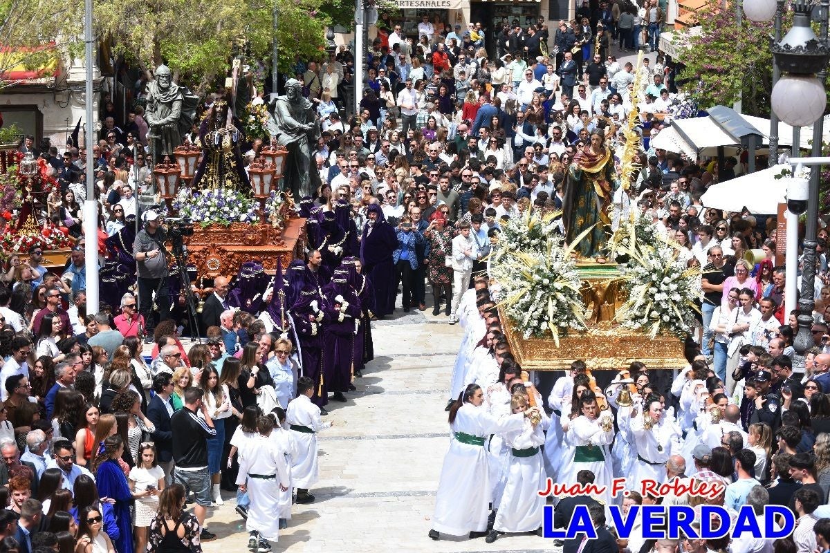 «El Encuentro» llena de emoción la plaza del Arco en Caravaca de la Cruz - I