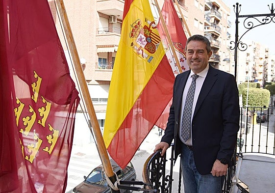 Joaquín Buendía, en el Ayuntamiento.
