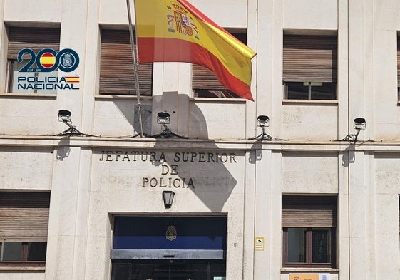 La Jefatura Superior de Policía de Murcia, en una imagen de archivo.