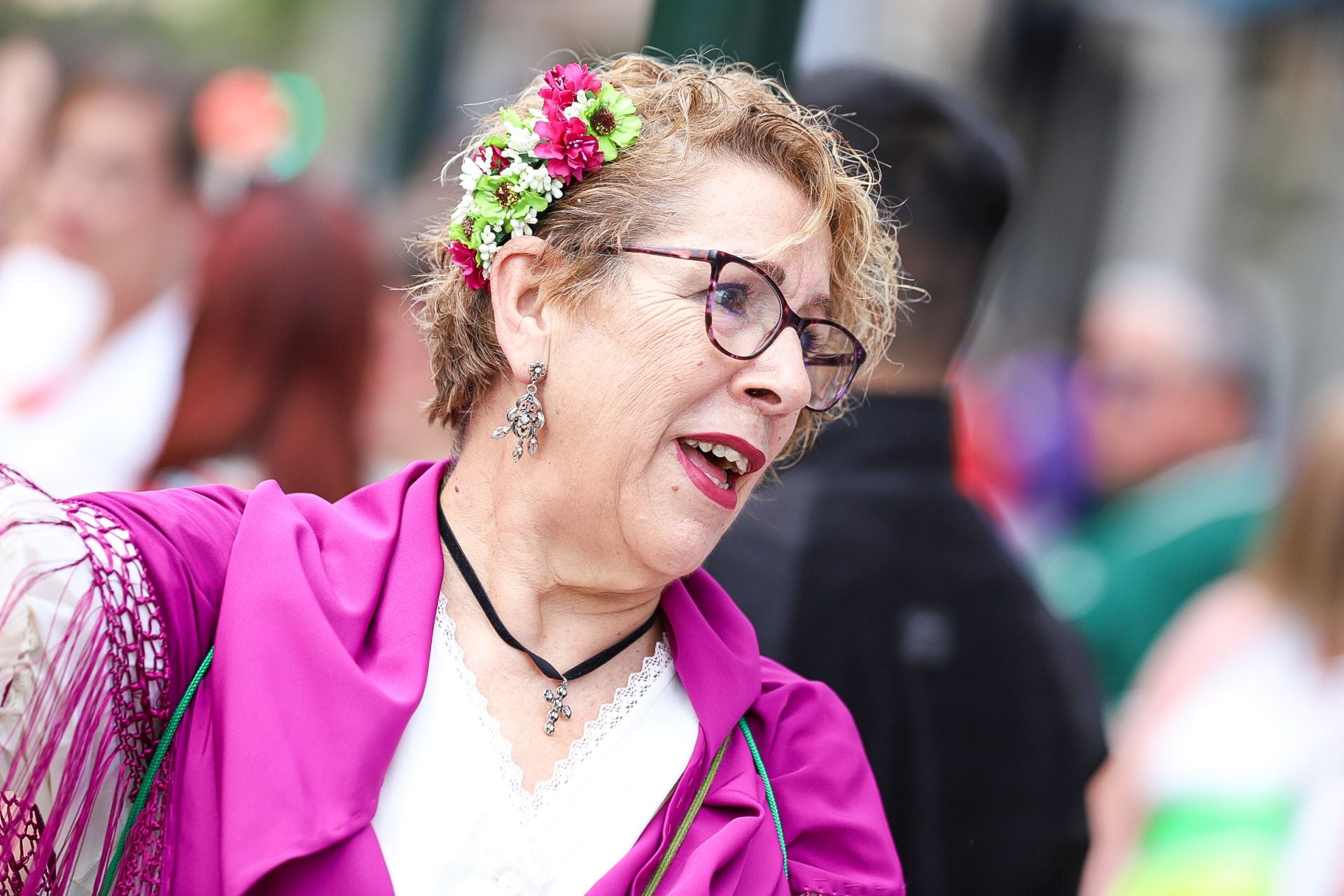 En imágenes, los huertanos inundan las calles del centro de Murcia