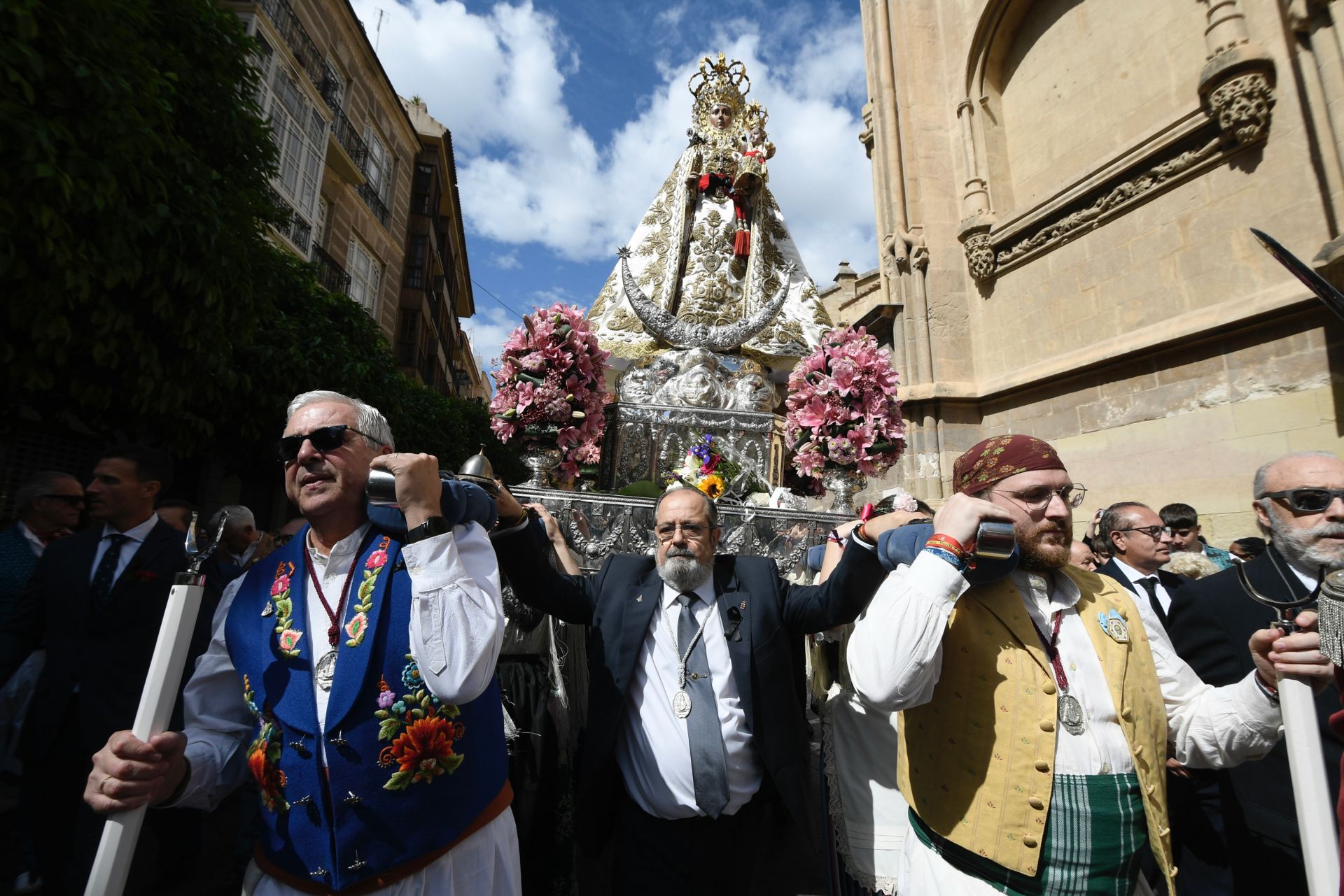 La misa huertana en la plaza Belluga de Murcia, en imágenes