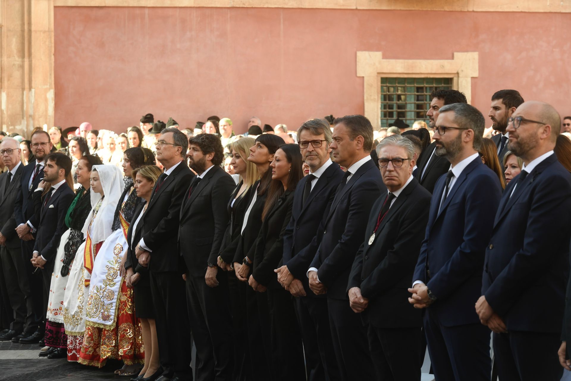 La misa huertana en la plaza Belluga de Murcia, en imágenes