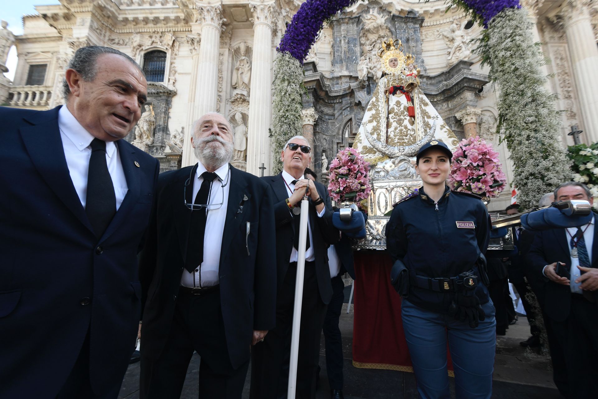 La misa huertana en la plaza Belluga de Murcia, en imágenes