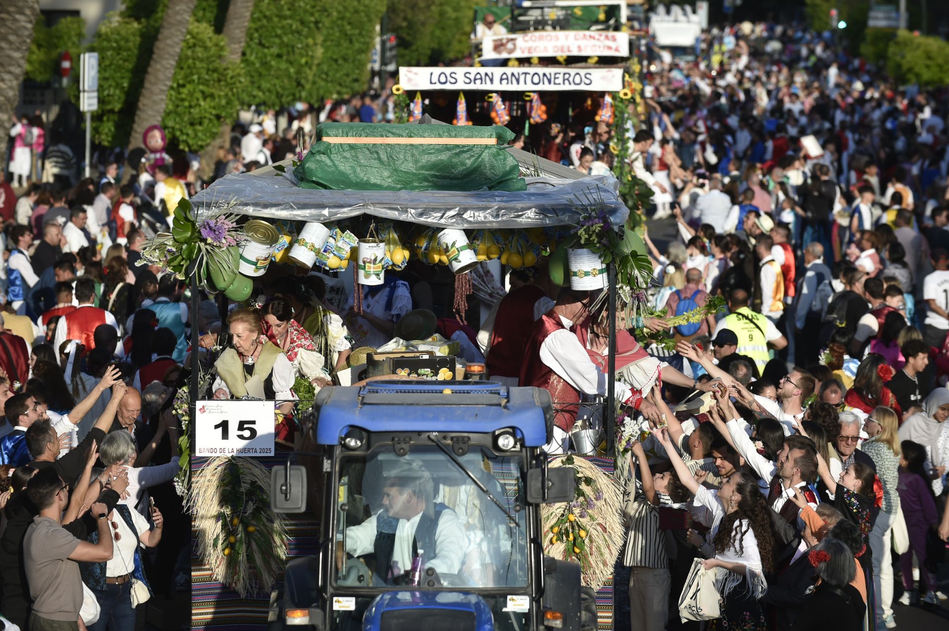 El desfile del Bando de la Huerta de Murcia, en imágenes