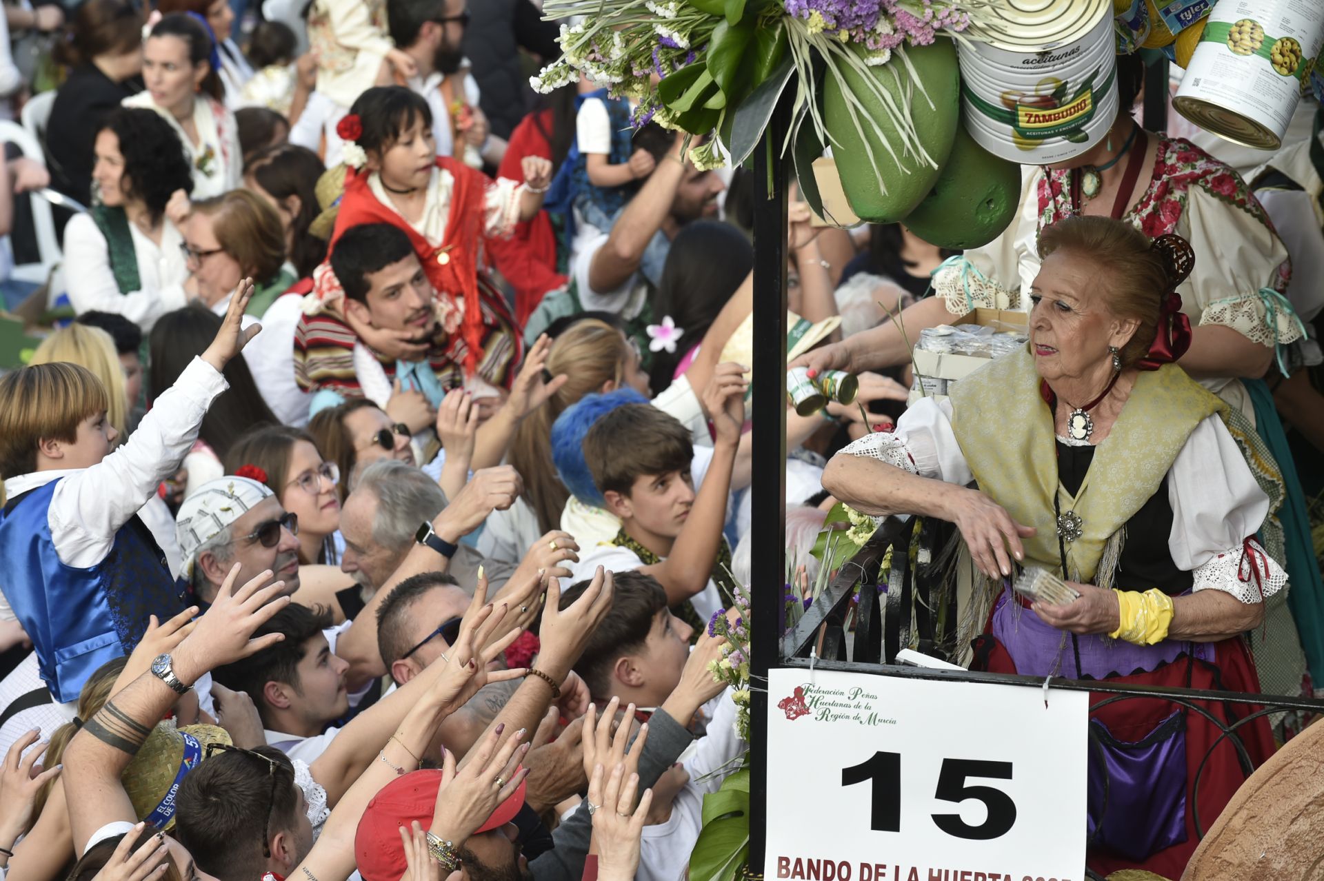 El desfile del Bando de la Huerta de Murcia, en imágenes