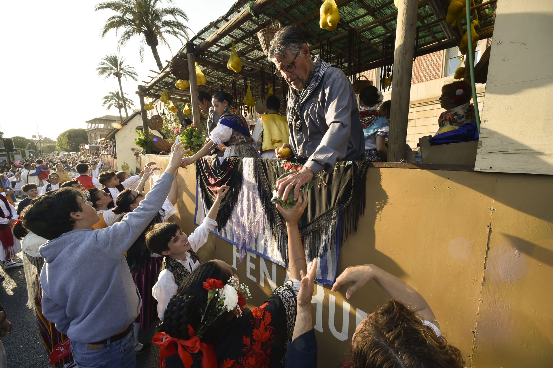 El desfile del Bando de la Huerta de Murcia, en imágenes