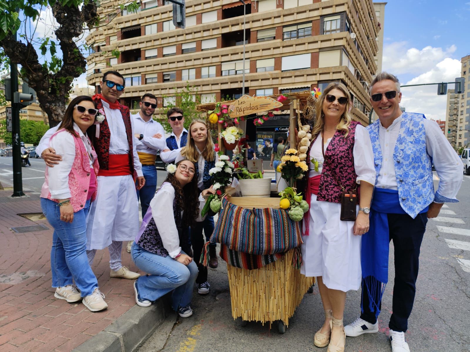 Carritos cargados de originalidad en el Bando de la Huerta