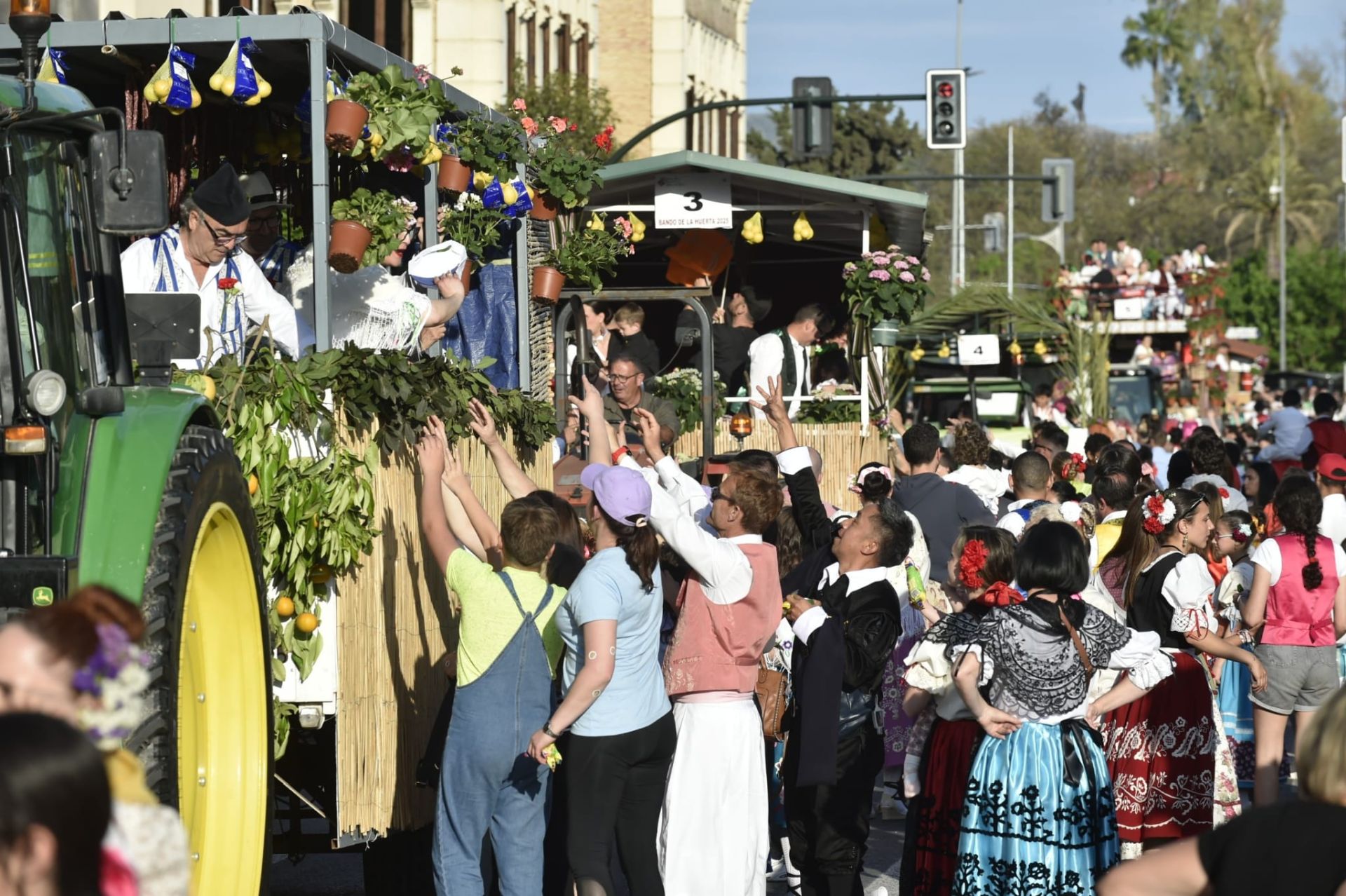 El desfile del Bando de la Huerta de Murcia, en imágenes