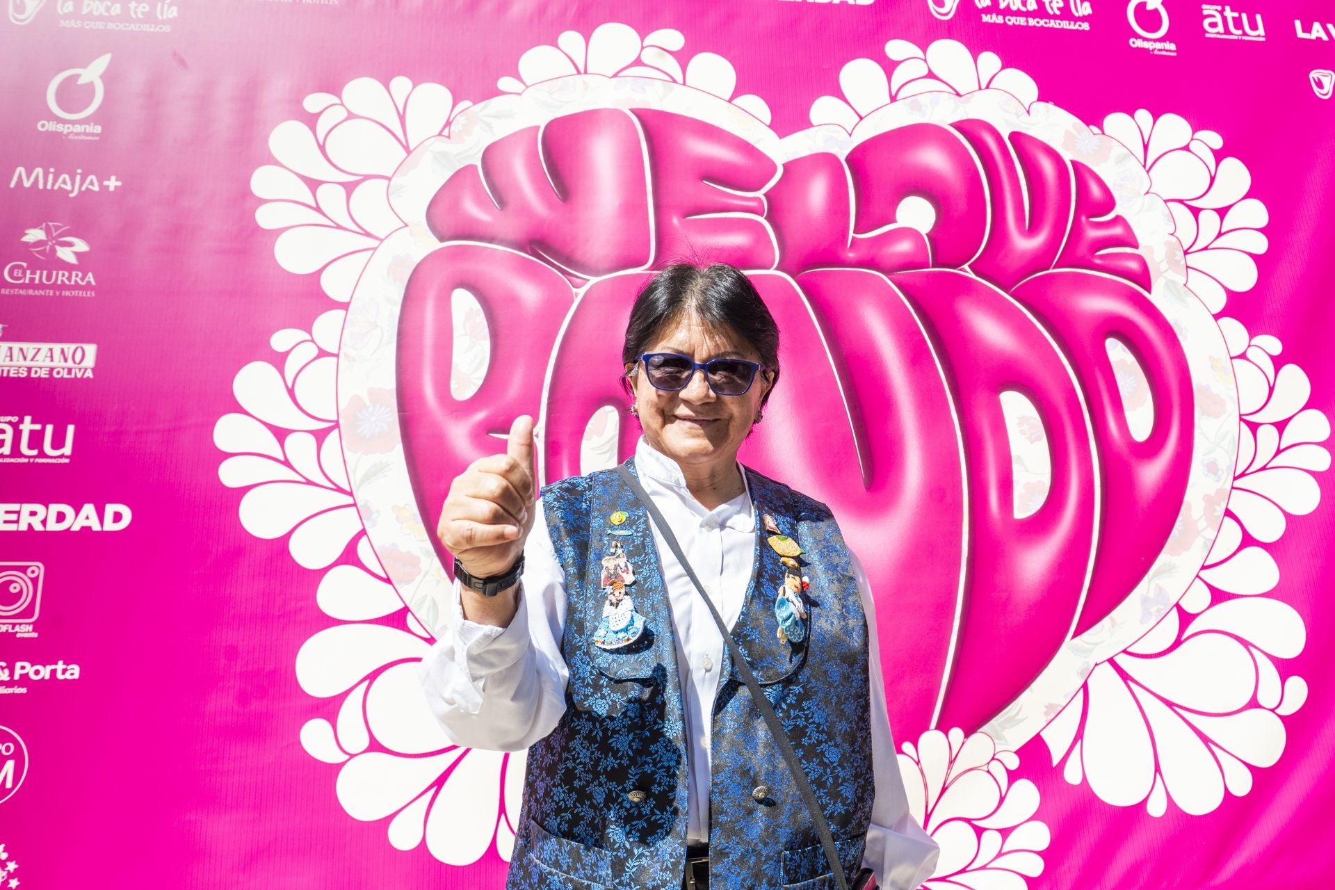 El &#039;Glambot&#039; de LA VERDAD y Photoflash Events en el Bando de la Huerta, en imágenes