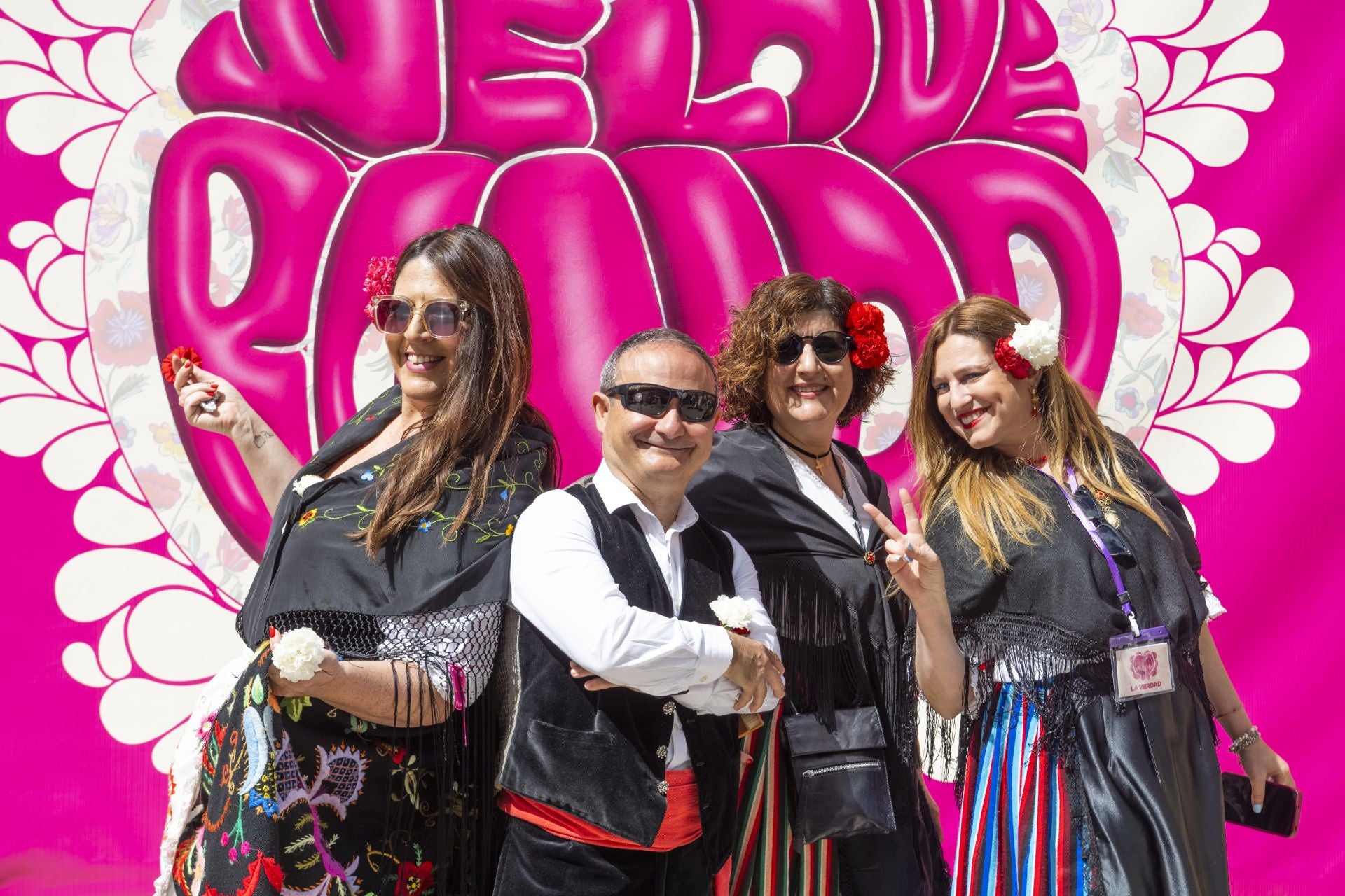 El &#039;Glambot&#039; de LA VERDAD y Photoflash Events en el Bando de la Huerta, en imágenes