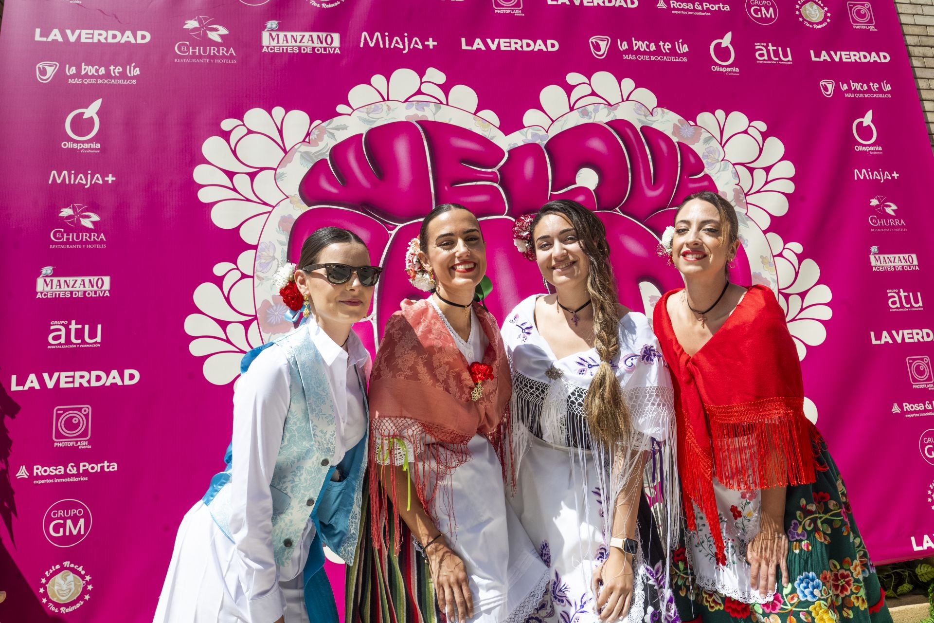 El &#039;Glambot&#039; de LA VERDAD y Photoflash Events en el Bando de la Huerta, en imágenes