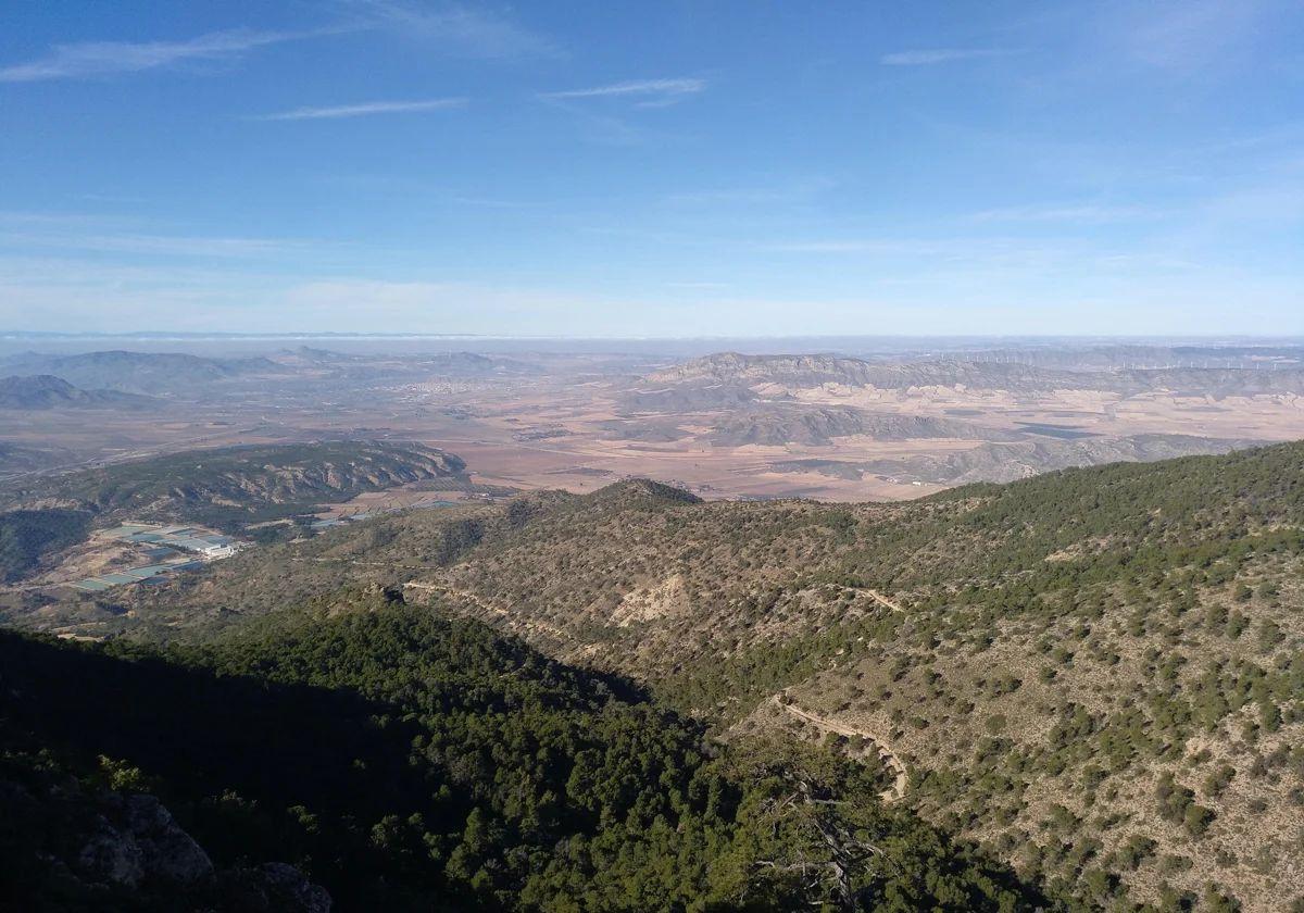 La Sierra del Carche contará con una red de itinerarios para senderistas