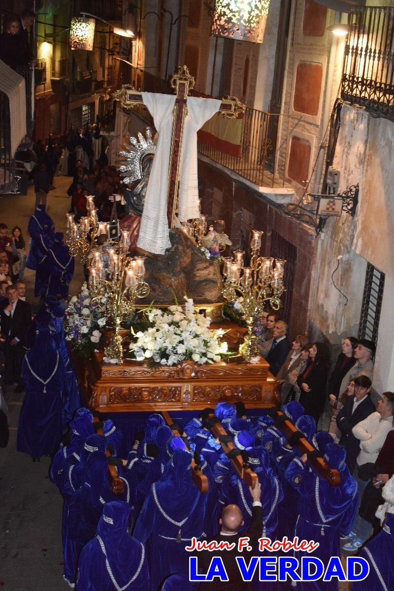La procesión del «Santo Entierro» inunda de sentimiento Caravaca de la Cruz