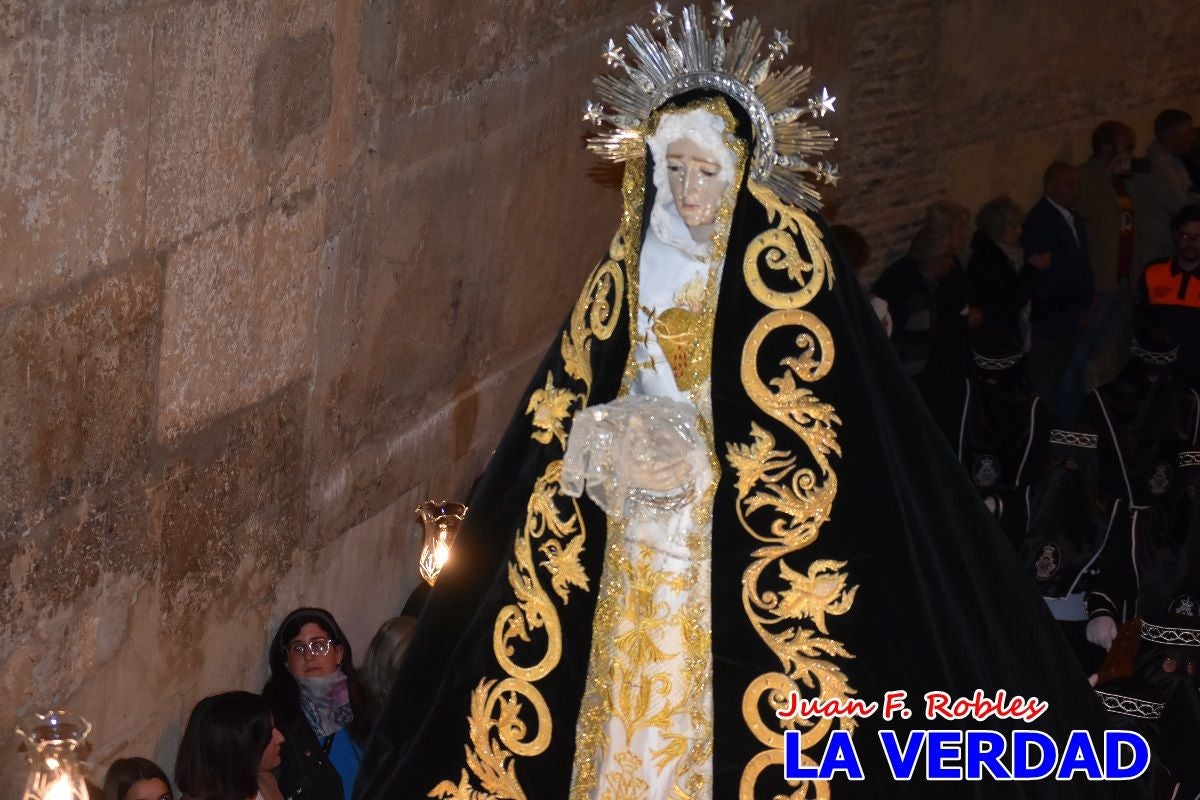 La procesión del «Santo Entierro» inunda de sentimiento Caravaca de la Cruz