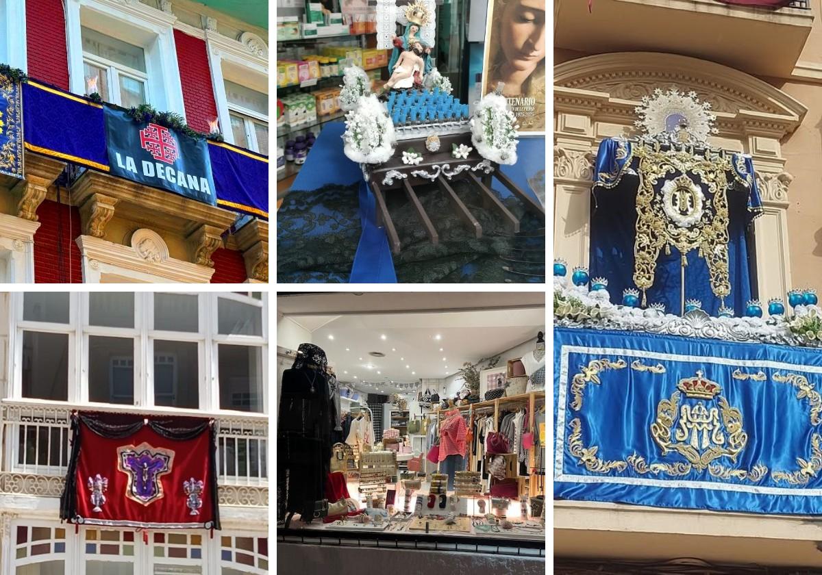 Los mejores balcones de la Semana Santa de Cartagena ya tienen ganadores