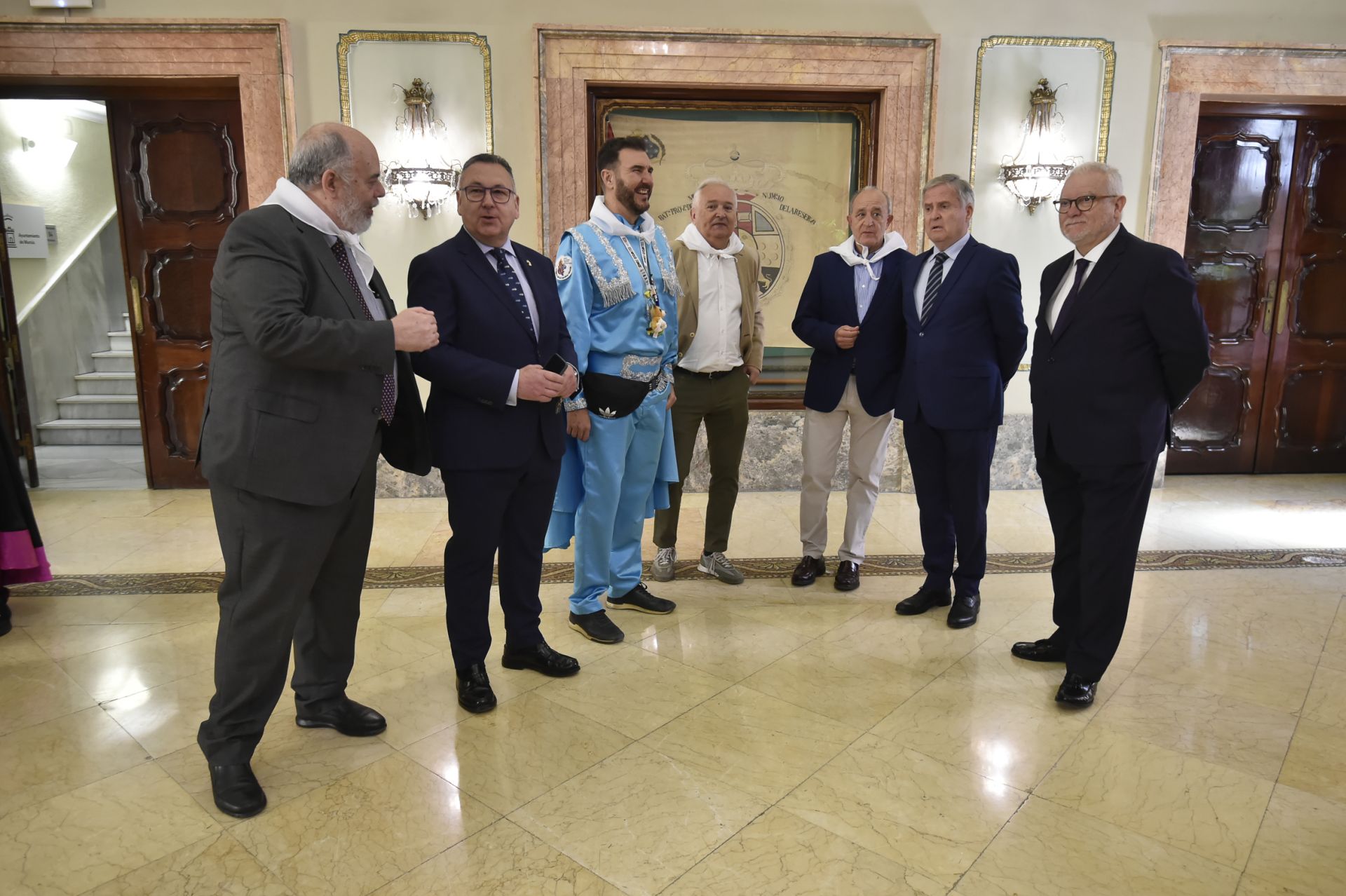 La misa sardinera y la recepción en el Ayuntamiento de Murcia, en imágenes