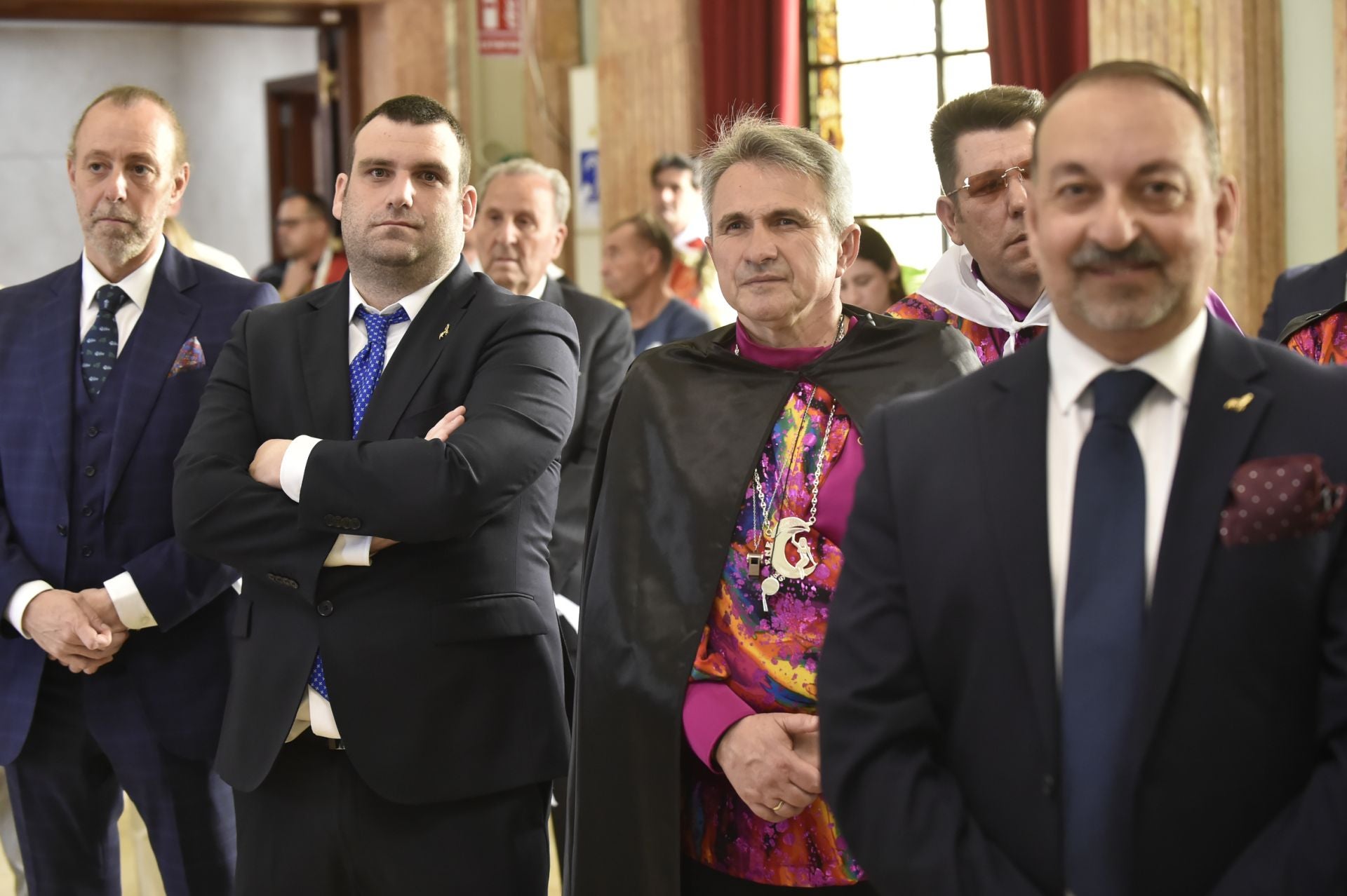 La misa sardinera y la recepción en el Ayuntamiento de Murcia, en imágenes